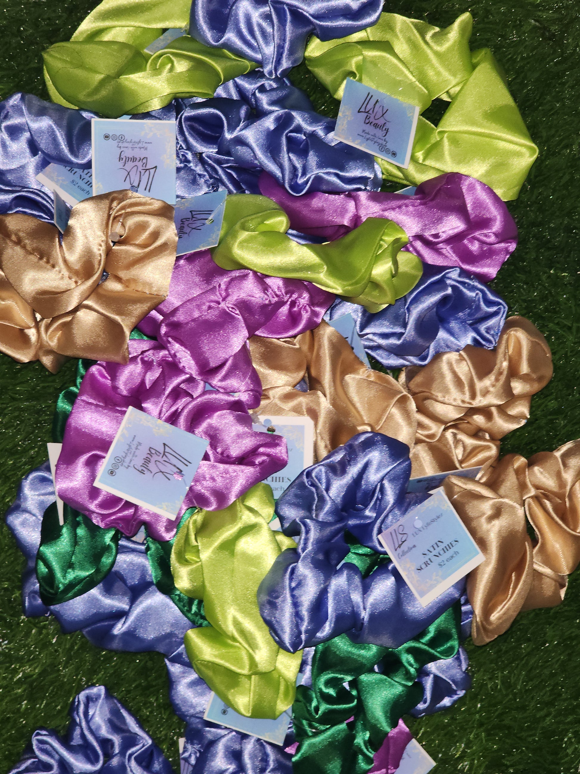 Satin Scrunchies