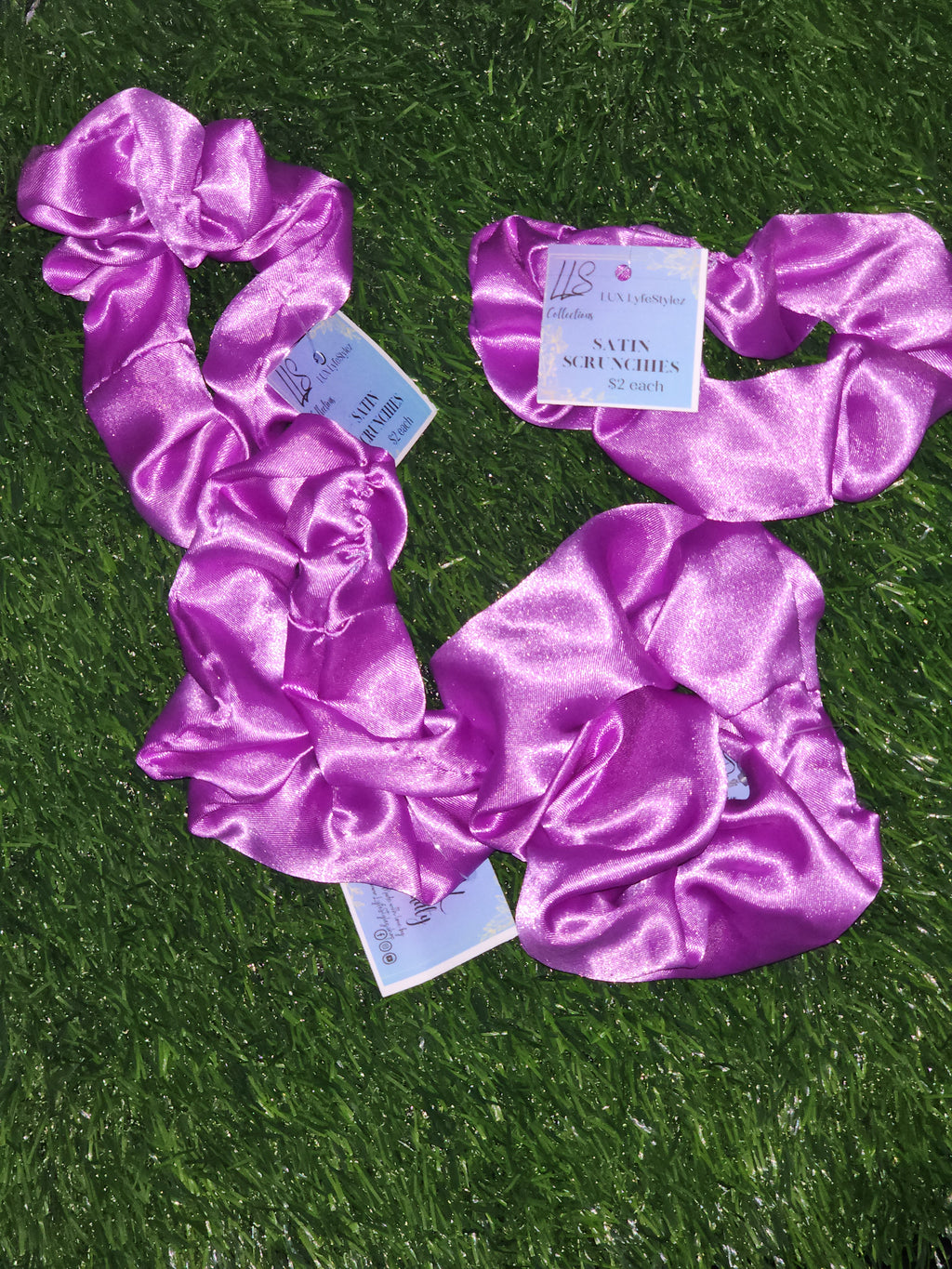 Satin Scrunchies