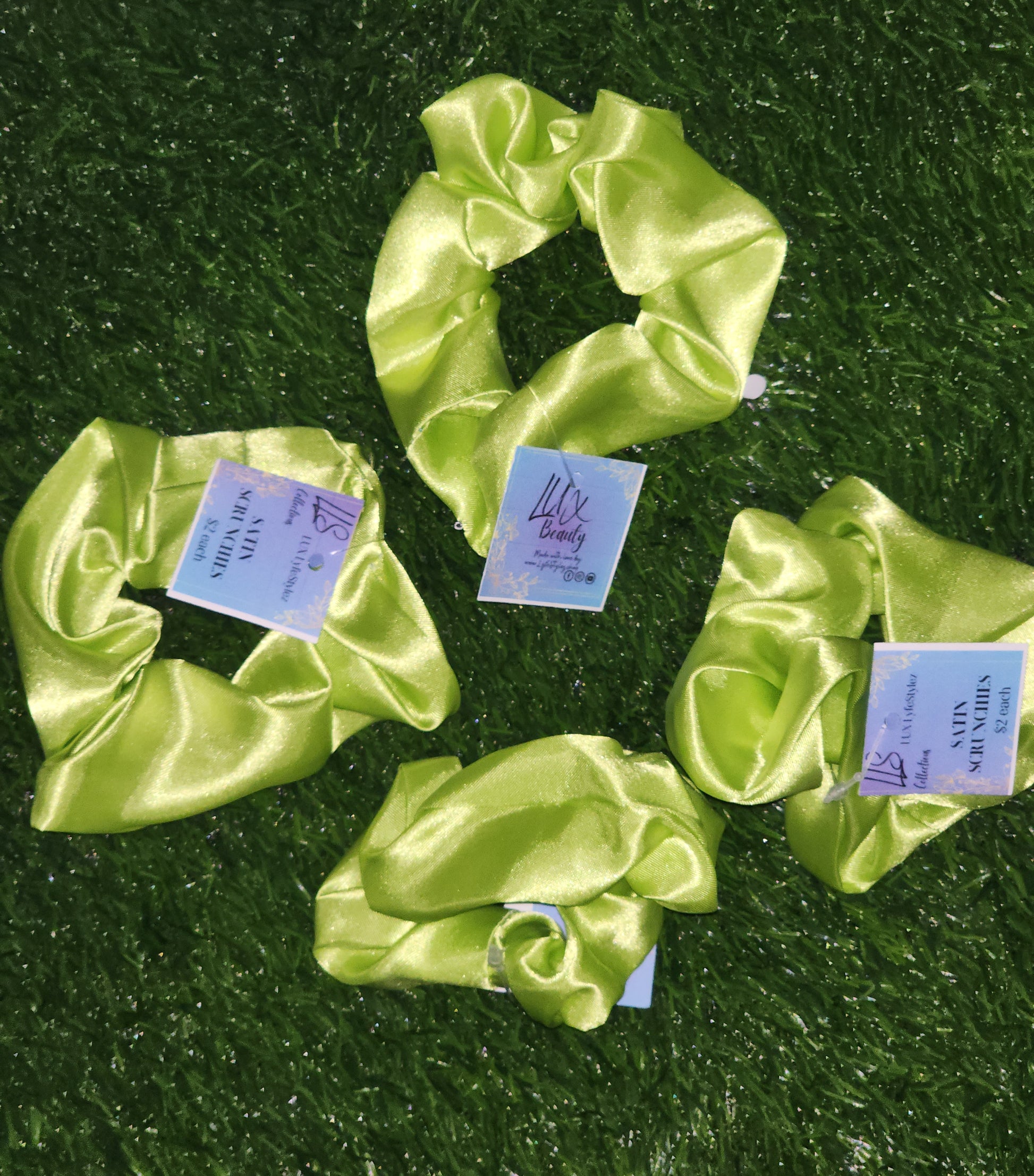 Satin Scrunchies