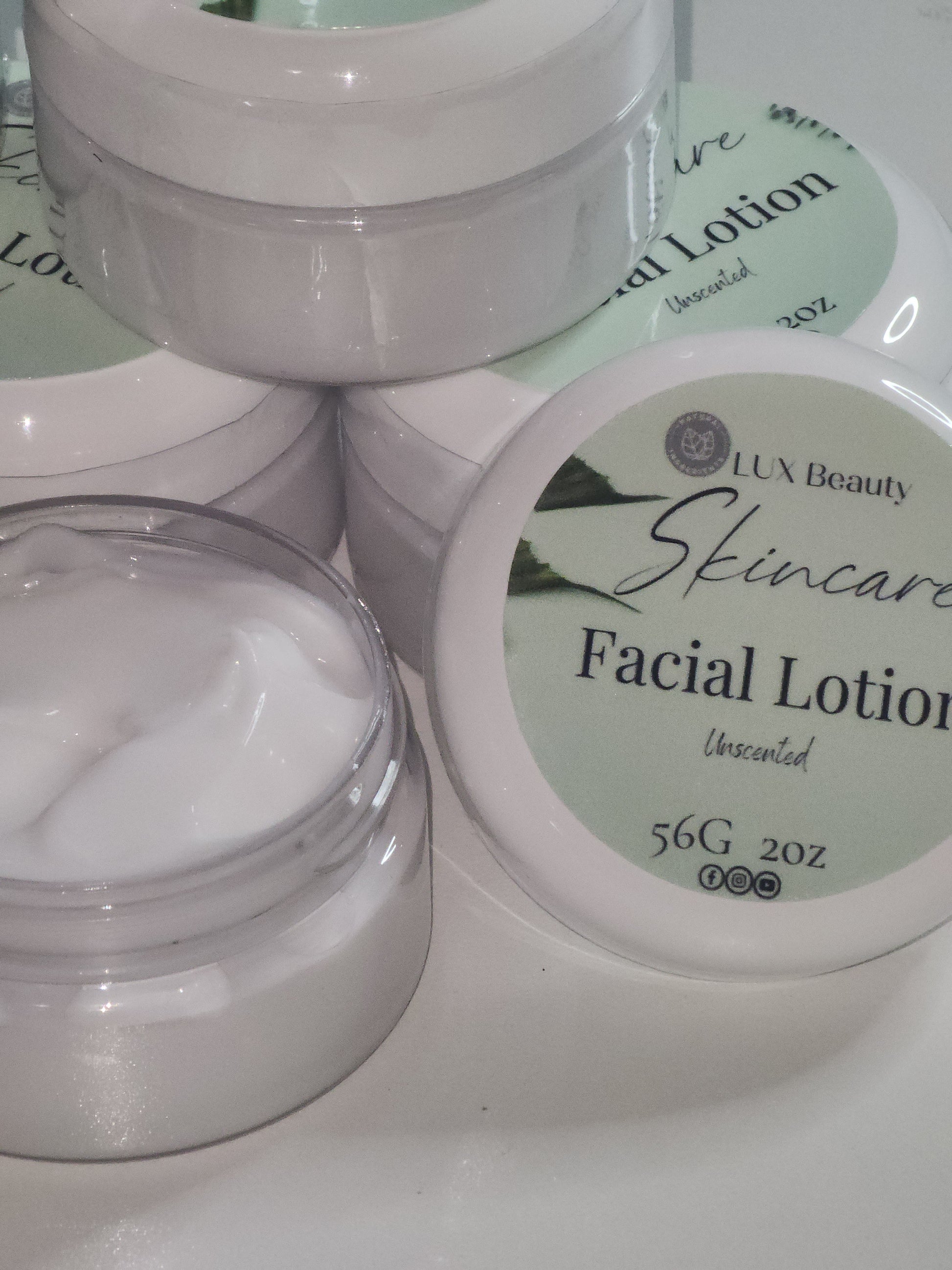 Unscented Facial Lotion